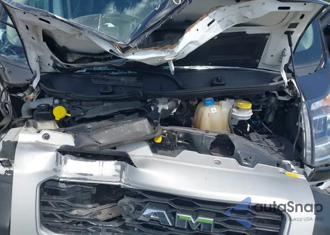 2020 Ram Promaster 1500 High Roof 136 Wb из США, поврежденный, VIN 3C6TRVBG2LE125496